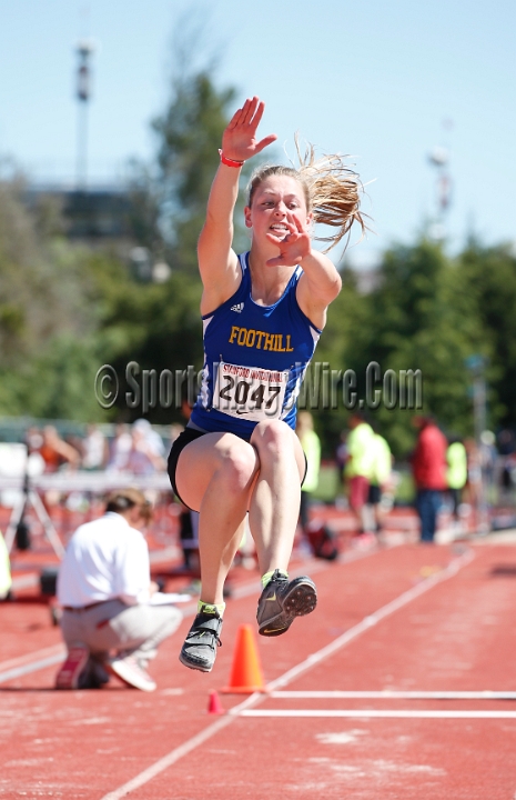2014SIHSsat-054.JPG - Apr 4-5, 2014; Stanford, CA, USA; the Stanford Track and Field Invitational.